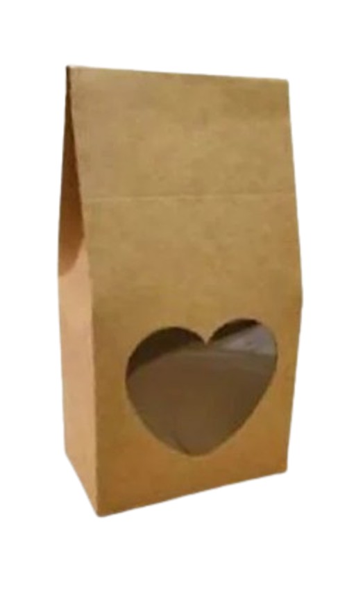 Plain Paper Bag 0.5 kg Brown