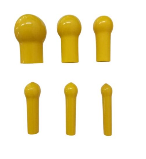 Vijaya Sai PVC Rebar Caps Yellow