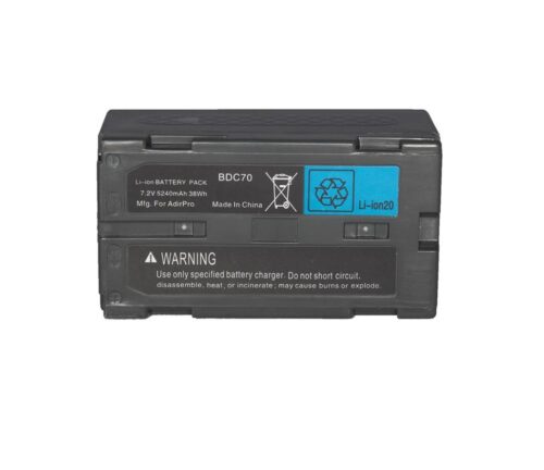 17170-5474_image_0.jpg BDC70 5240 mAh 7.2 V Lithium Ion Batteries