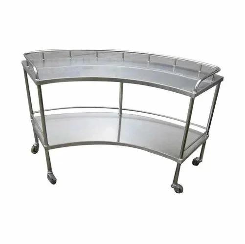 WEBCON Instrument Trolley Stainless Steel 940 x 490 x 1535 mm