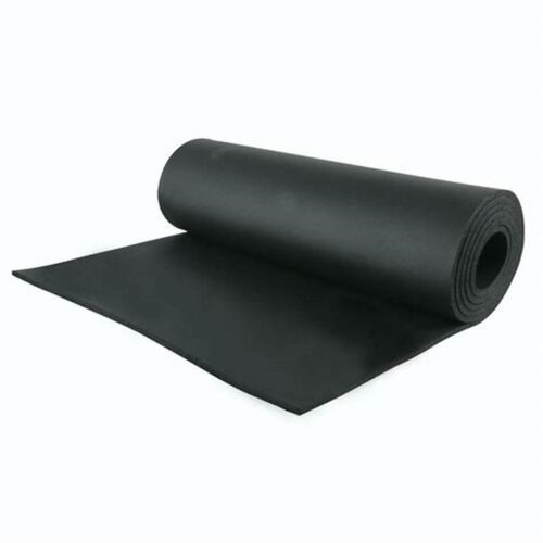 1 mm 10 m Black Rubber Sheet
