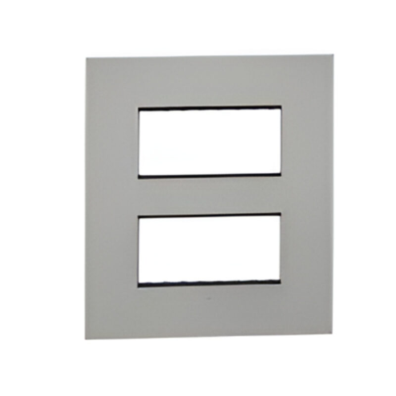 17172-14972_image_0.jpg Legrand 5758-14 4 M Grey Modular Switch Plate Cover