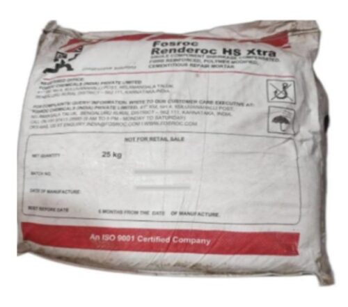 17172-15258_image_0.jpg Fosroc Renderoc HSXtra Concrete Repairing Chemical 25 kg Bag