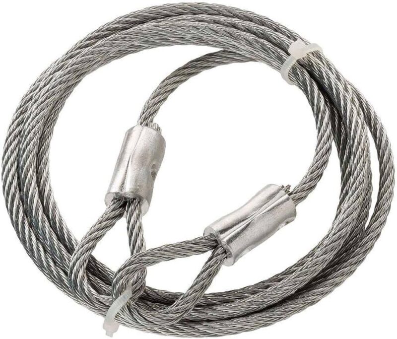 12 m Eye and Eye Wire Rope Sling 3700 kg