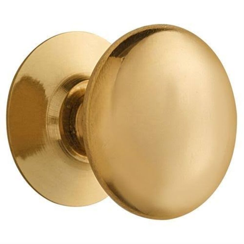 Brass Drawer Knobs Golden Brass finish 0.75 to 1 inch Knobs