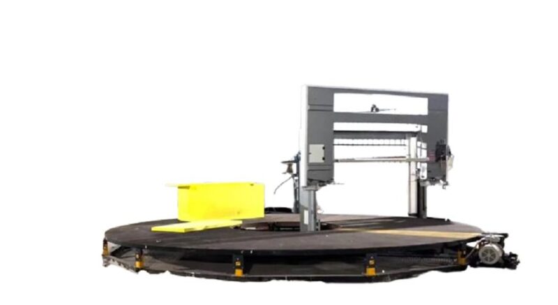 17179-1205_image_0.jpg Santech 5650 mm Automatic Circle Cutting Machine SCM-7B 50 mm