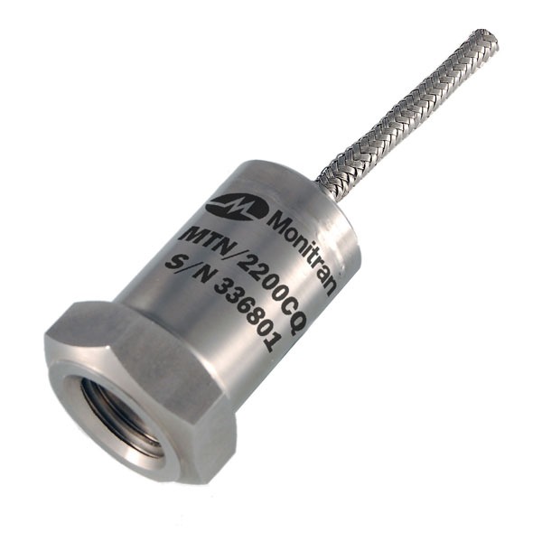 17179-1726_image_0.jpg Monitran Vibration Sensor 2285CQ-25-10M + MS002 Velocity