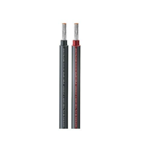 Polycab 1 Core 4 sqmm Copper Solar DC Cable BS EN 50618 & EN 60332-1 Black 100 m