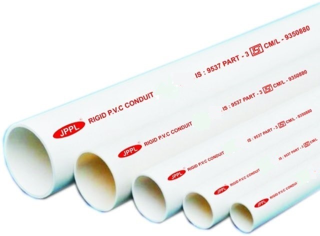 17182-1076_image_0.jpg JPPL PVC Rigid Electrical Conduit 3 m 3.4 mm
