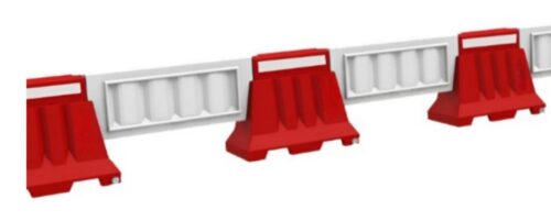 17182-2925_image_0.jpg BDI Plastic Safety Barricade Road Barrier FRB - 2 ST + FRB - 3 ST