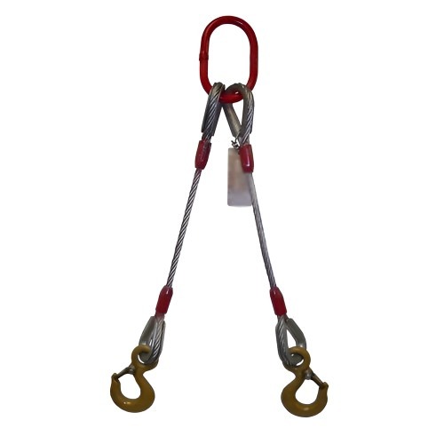 17185-2254_image_0.jpg Samson 2 - 12 m Eye and Eye Wire Rope Sling 1100 kg