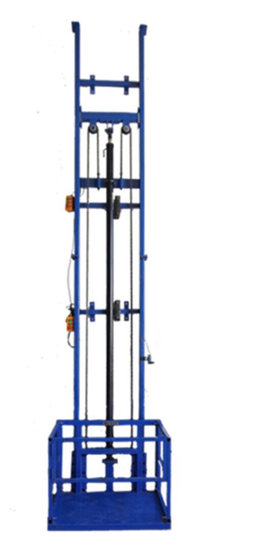 17185-981_image_0.jpg ESI Mild Steel 10 ft Hydraulic Goods Lift 300 kg