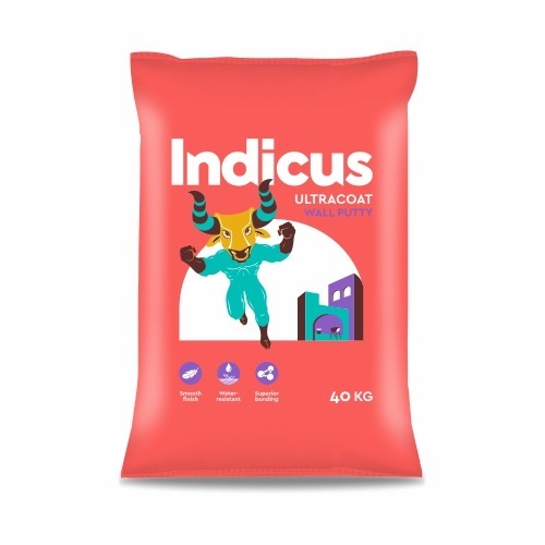 17189-1650_image_0.jpg Indicus Powder Wall Putty 40 kg