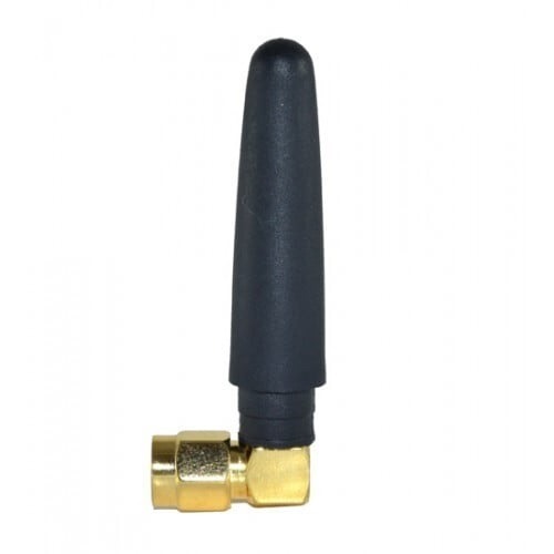 17189-4774_image_0.jpg UIS INFRA Rubber Duck Whip Right Angle 2.4 GHz Antenna