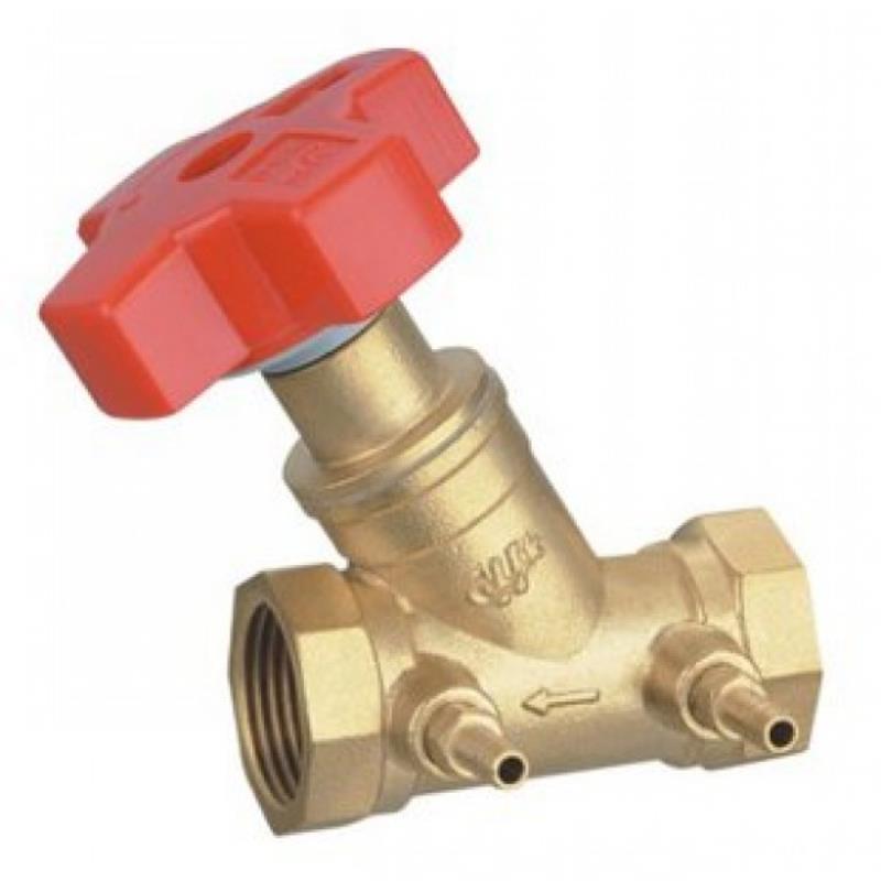 17191-2654_image_0.jpg SANT 15 mm Brass Balancing Valve 25 bar 110 deg. C
