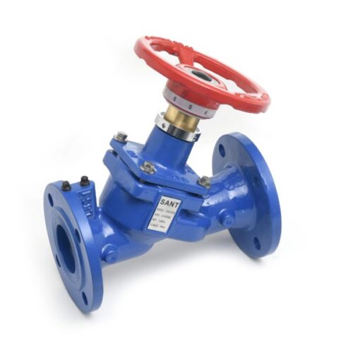 SANT 50 mm Cast Iron Balancing Valve 25 bar 110 deg. C