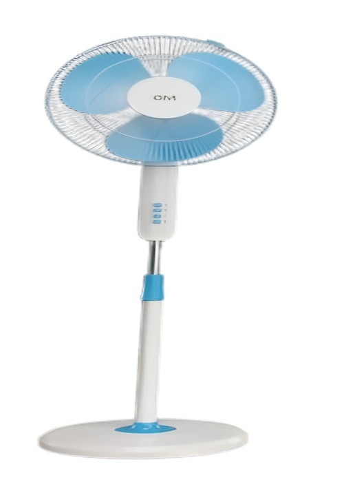 17194-1928_image_0.jpg GM Bloom 400 mm Blue and White Pedestal Fan