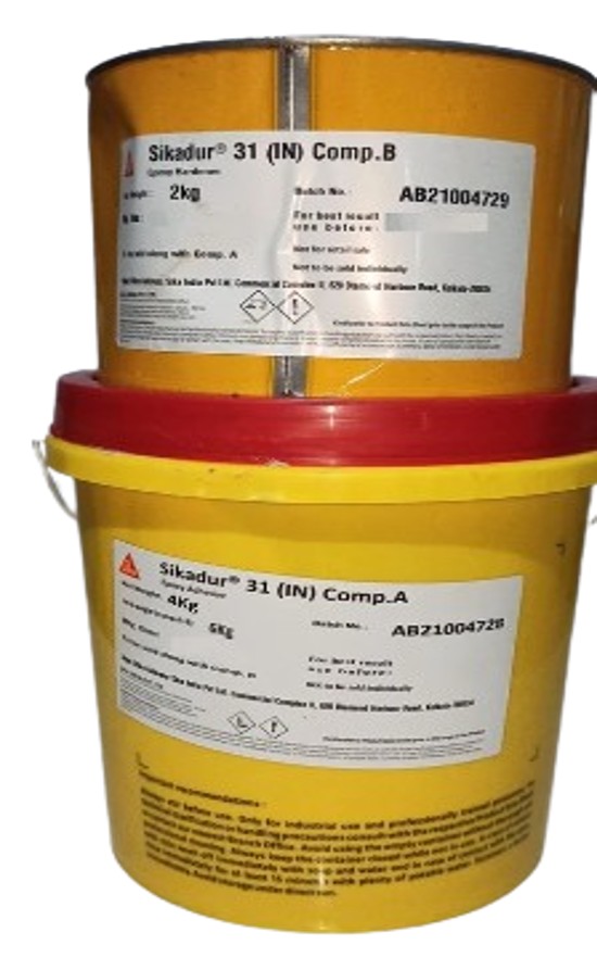 17194-4348_image_0.jpg Sika Sikadur 31 (IN) 2 Parts Water Based Epoxy Resin Coatings