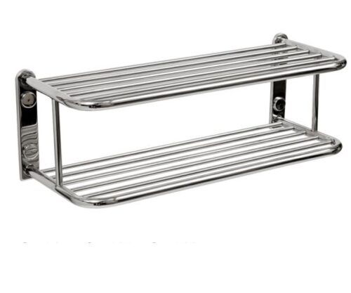 17199-5874_image_0.jpg CERAMIC C-1232 Towel Rack 600 x 200 mm Stainless Steel