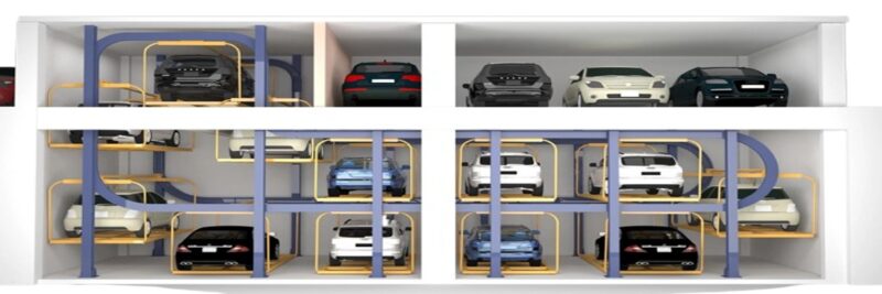 E Star FR-01 Flexible  Rotary Car Parking System 2000 - 3000 kg
