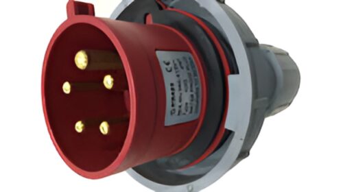 PVC 5 Pin 415 V Industrial Plug
