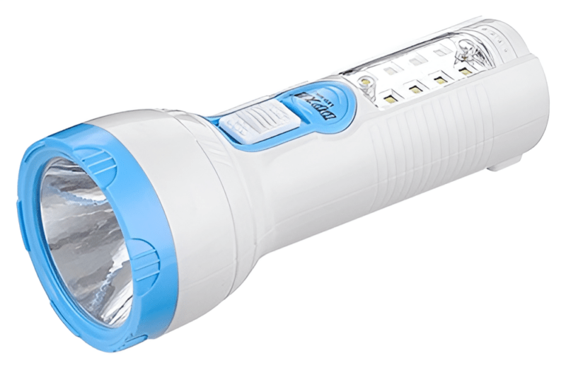 17208-2500_image_0.png Rashmi Lithium Ion Blue and White 7.87 in Torch