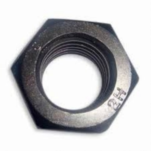 METAL INOX 0.8 in Hexagon Head Nuts Carbon Steel 2H Polished ASTM A671