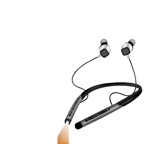 17211-7445_image_1.jpg Electroline Wireless 20 cm Black Headsets
