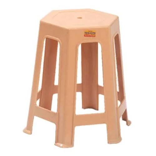 17217-490_image_0.jpg Stools Hexagonal Plastic Orange