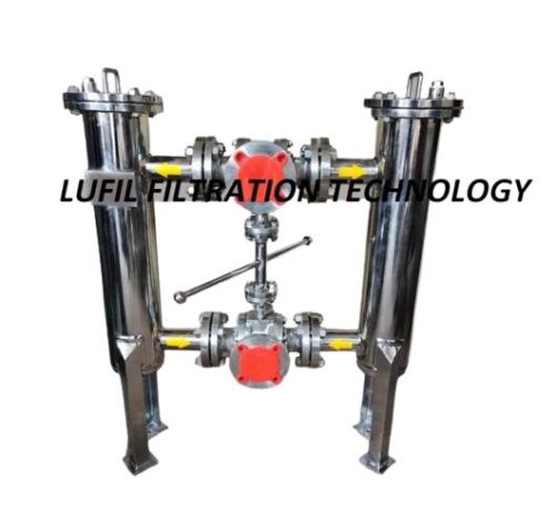 Lufil Matt Bag Filter SSBag732 7 x 32 inch Stainless Steel