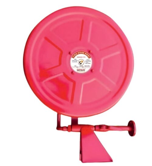 17220-7006_image_0.jpg Protecto Fire PFSI - HR002 Rubber Carbon Steel Swing Manual Fire Hose Reel