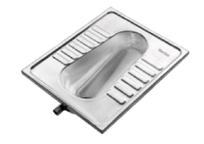 Silvershine Thrift Pan Toilet Seat SSLP-210 Stainless Steel