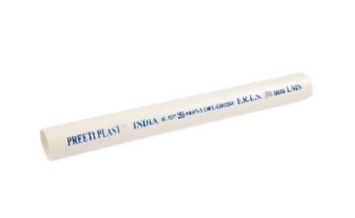 Preeti Plast PVC Rigid Electrical Conduit 3 m 1.3 mm