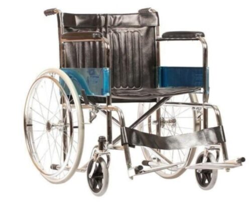 Karma Fighter C Foldable Mild Steel Wheel Chair 125 kg