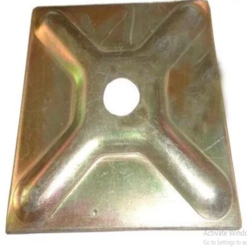 MIC Square Cast Iron Waler Plate 120 x 120 mm