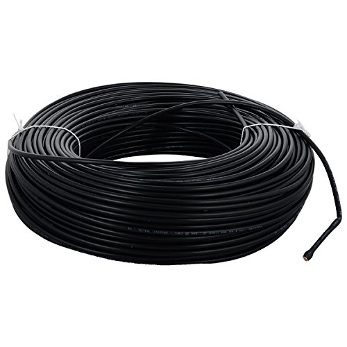 17228-1330_image_0.jpg 1 sqmm FRLF Electric Wire Black 90 m