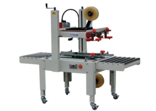 Shree Balaji Carton Sealing Machine 220 V 500 box/hr Semi Automatic Single Phase 1160 x 890 x 1330 mm