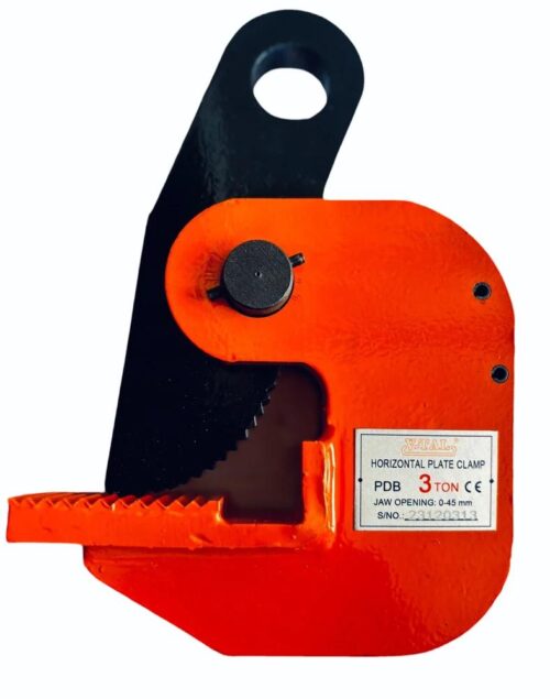 V-TAL 3 ton Horizontal Plate Lifting Clamps PDB-3T Alloy Steel 0 - 45 mm