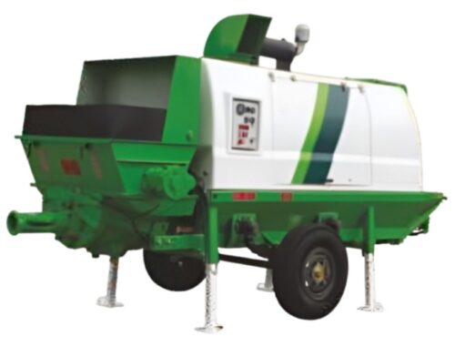 17229-4041_image_0.jpg Ratan Infra BP-1800 Stationery Concrete Pump 95 CMH