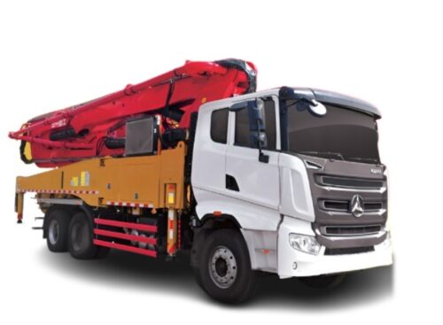 17229-4043_image_0.jpg Ratan Infra SYG5230THB 370C-8 Boom Pump Concrete Pump 48 CMH