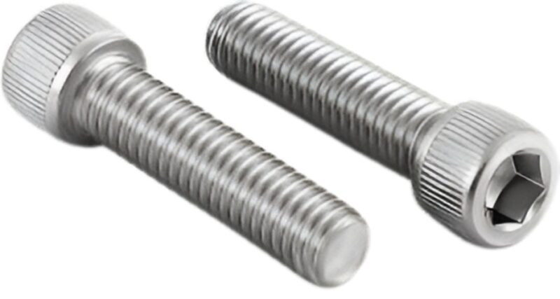 6 mm Cap Hex Socket Head Screw A2 DIN 912 Polished