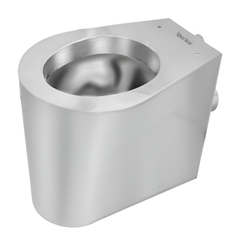 Silvershine EWC with Seat Cover and Flush Commode SSEWCP-306 Floor