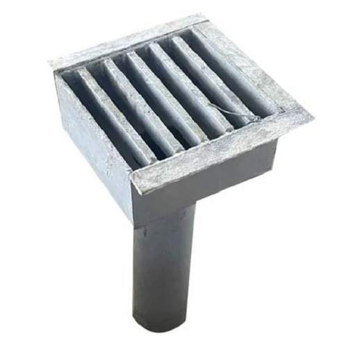 Drainage Spout 4 in 4 in 6 mm Mild Steel