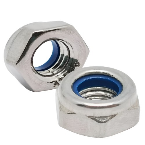 GFPL 10 mm Nylock Nut SS 304 ISO 4032 Powder Coated