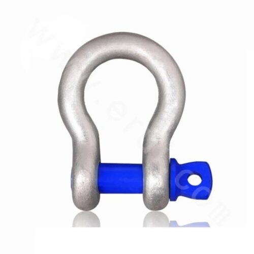 17248-5283_image_0.jpg RS Grade 6 Screw Pin Bow Shackle 12 mm 0.5 ton