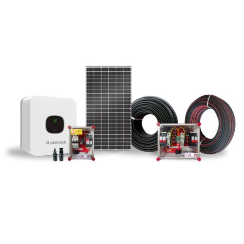 17251-307_image_0.jpg ANCHOR 0.54 kW Single Phase Mono PERC Halfcut DCR On Grid Solar Solution