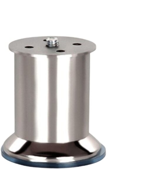 17253-2374_image_0.jpg IRONMONGERS Stainless Steel Sofa Legs 4 inch 45 x 60 mm Silver