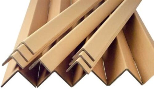 L Shaped Edge Cardboard Angle Board Brown
