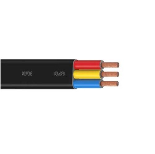 17256-5771_image_0.jpg Polycab 3 Core Flat Submersible Cables IS 694