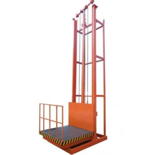17256-6364_image_0.jpg Vedant Mild Steel 10 ft Hydraulic Goods Lift 3 ton